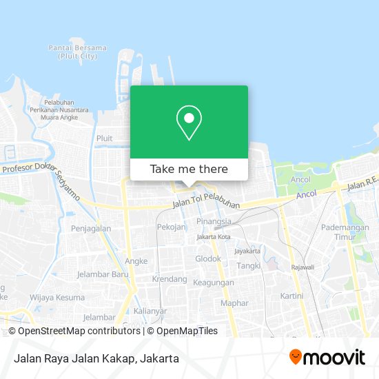 Jalan Raya Jalan Kakap map