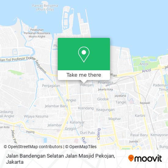 Jalan Bandengan Selatan Jalan Masjid Pekojan map