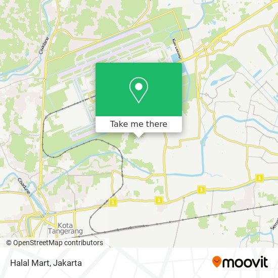 Halal Mart map