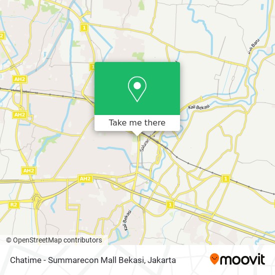 Chatime - Summarecon Mall Bekasi map