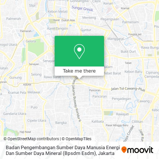 Badan Pengembangan Sumber Daya Manusia Energi Dan Sumber Daya Mineral (Bpsdm Esdm) map