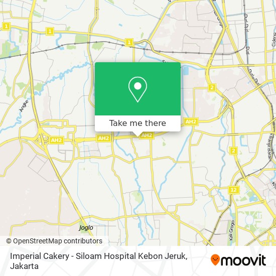 Imperial Cakery - Siloam Hospital Kebon Jeruk map