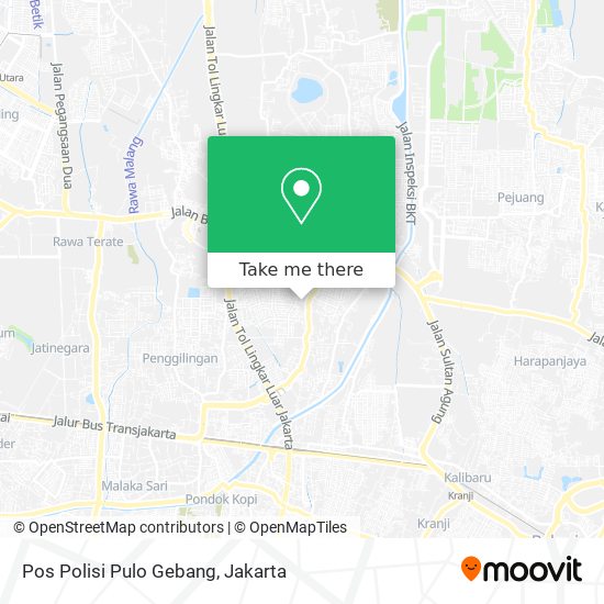 Pos Polisi Pulo Gebang map