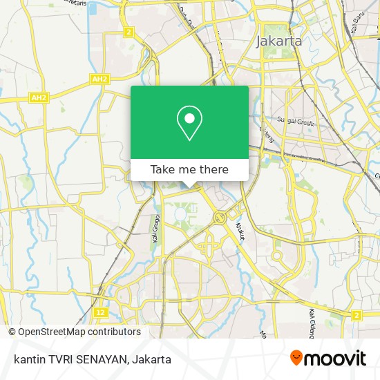 kantin TVRI SENAYAN map