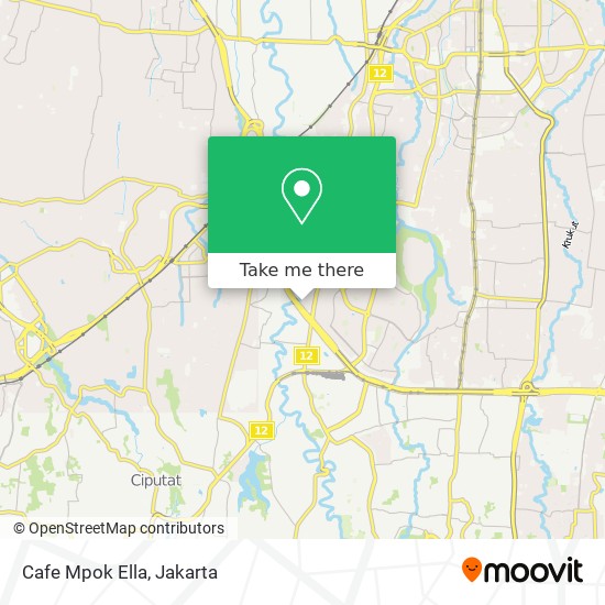 Cafe Mpok Ella map