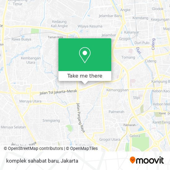 komplek sahabat baru map