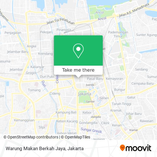 Warung Makan Berkah Jaya map