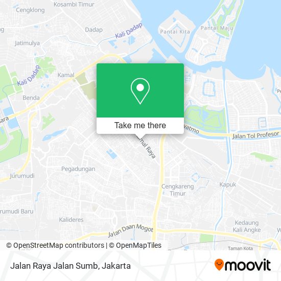 Jalan Raya Jalan Sumb map