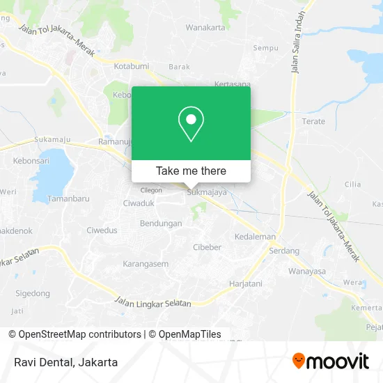 Ravi Dental map