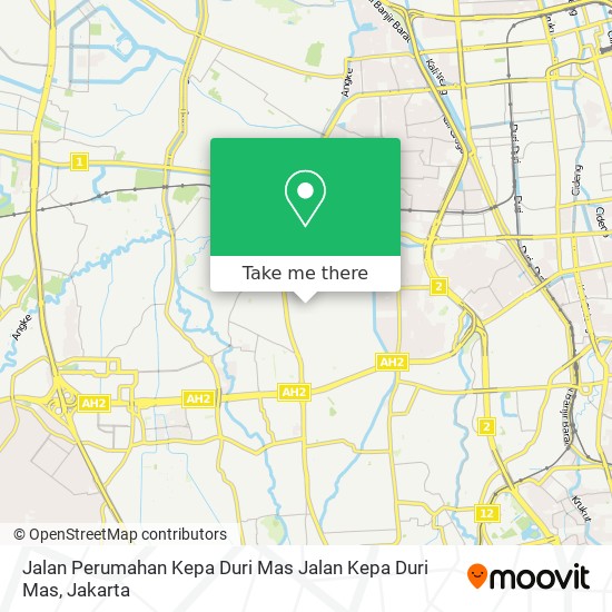 Jalan Perumahan Kepa Duri Mas Jalan Kepa Duri Mas map