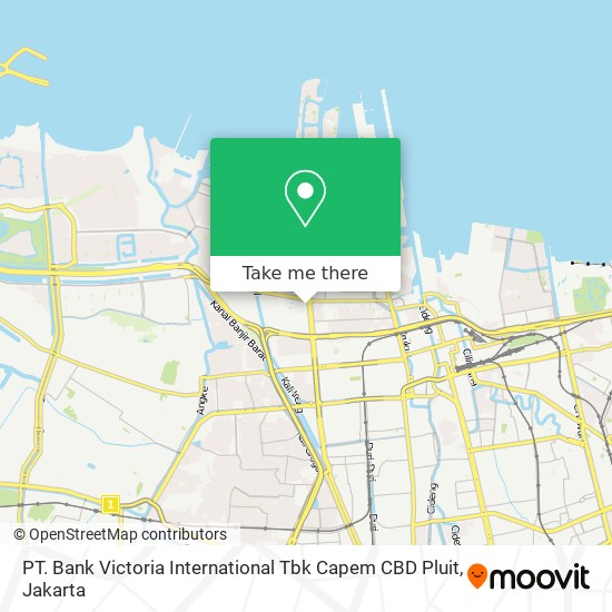PT. Bank Victoria International Tbk Capem CBD Pluit map