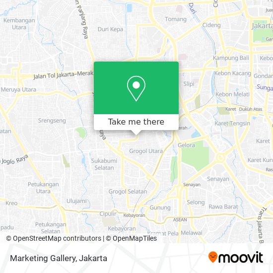 Marketing Gallery map