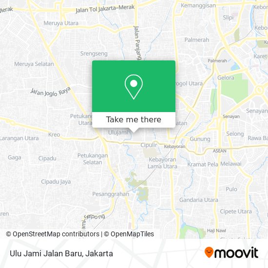 Ulu Jami Jalan Baru map