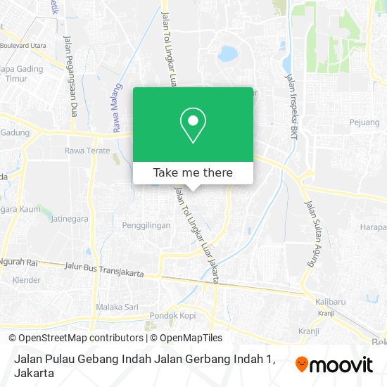 Jalan Pulau Gebang Indah Jalan Gerbang Indah 1 map