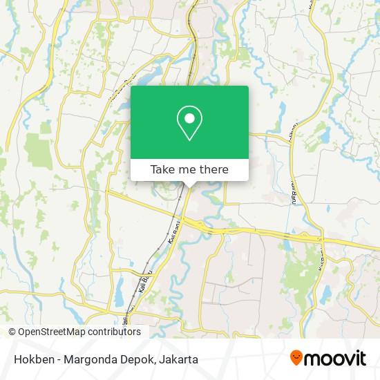 Hokben - Margonda Depok map