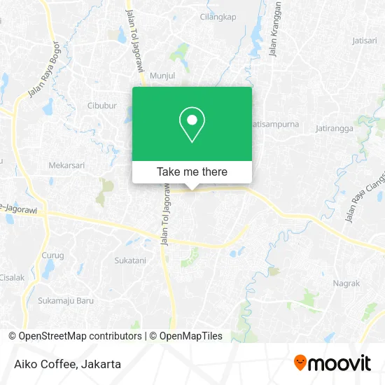 Aiko Coffee map