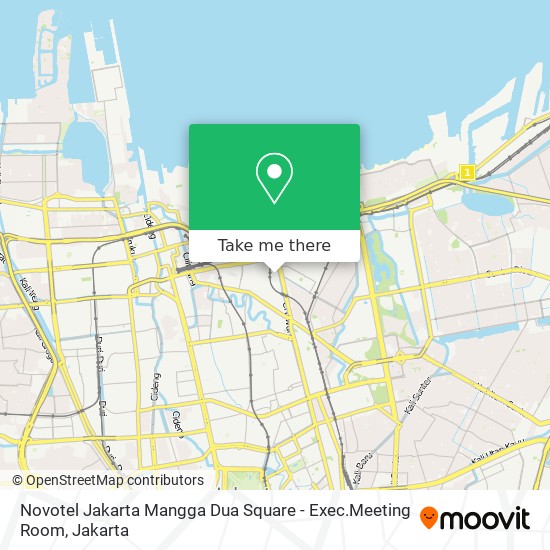 Novotel Jakarta Mangga Dua Square - Exec.Meeting Room map