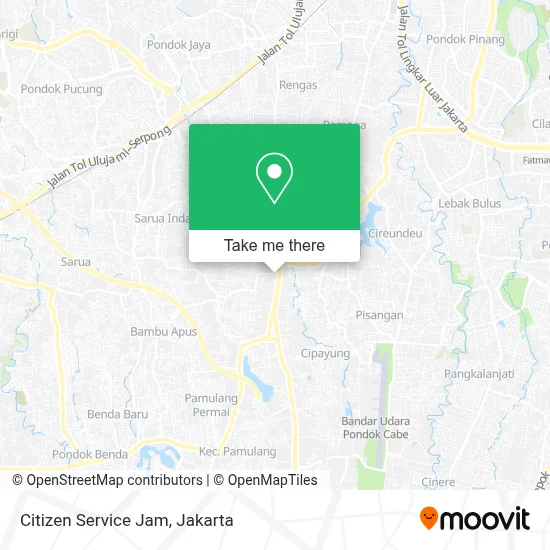 Citizen Service Jam map