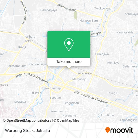 Waroeng Steak map