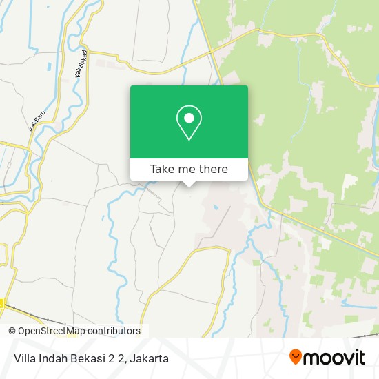 Villa Indah Bekasi 2 2 map