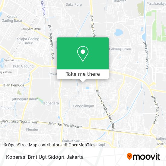Koperasi Bmt Ugt Sidogri map