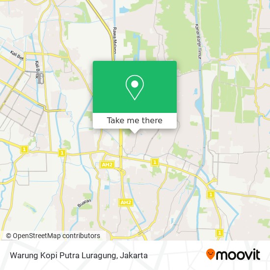 Warung Kopi Putra Luragung map