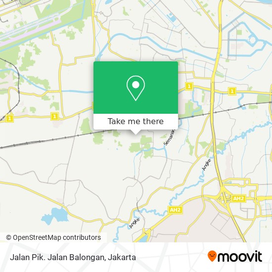 Jalan Pik. Jalan Balongan map