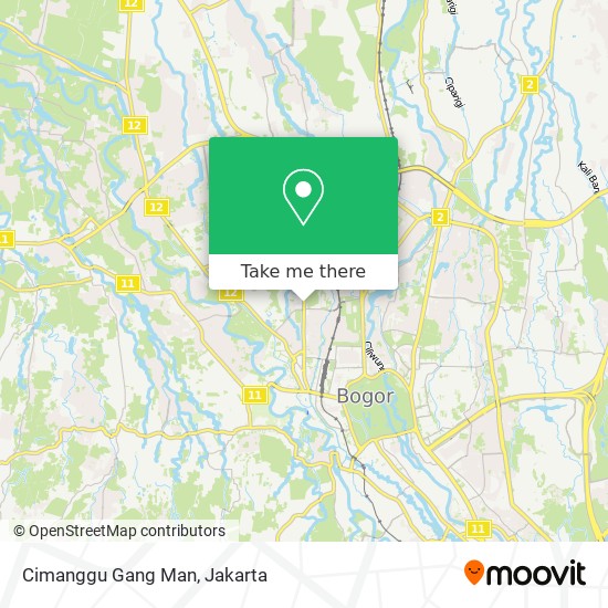 Cimanggu Gang Man map