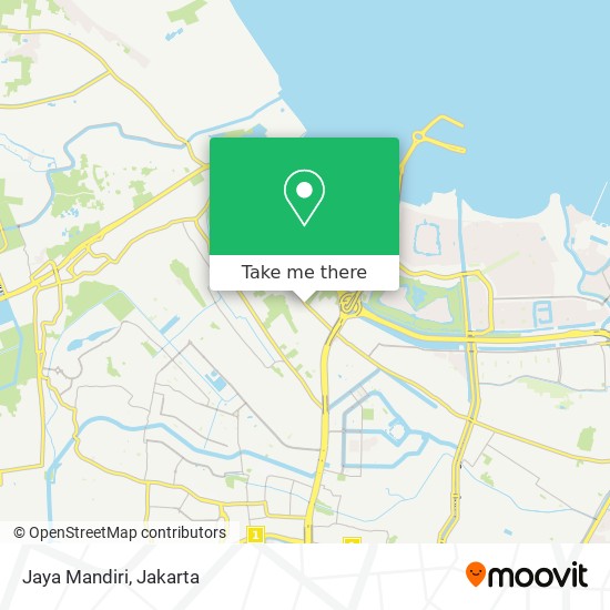 Jaya Mandiri map