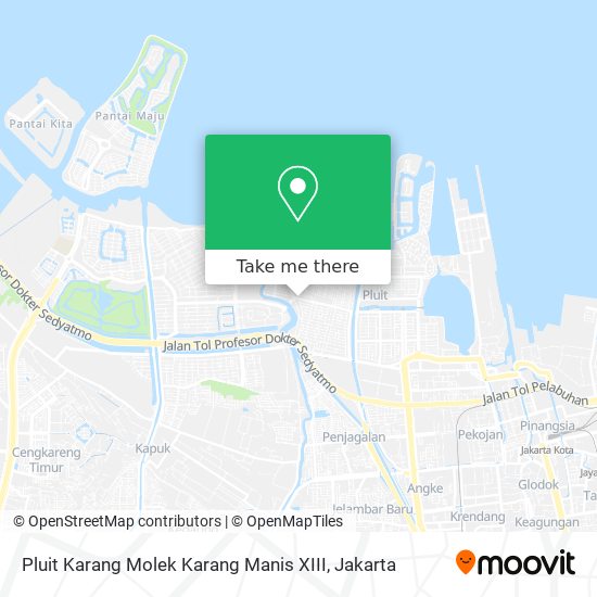 Pluit Karang Molek Karang Manis XIII map