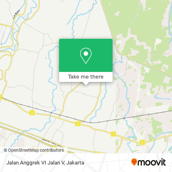 Jalan Anggrek VI Jalan V map