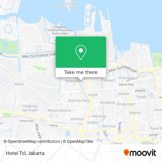 Hotel Tcl map