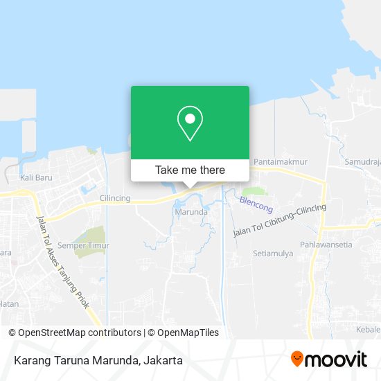 Karang Taruna Marunda map