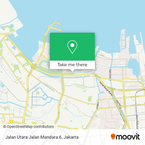 Jalan Utara Jalan Mandara 6 map