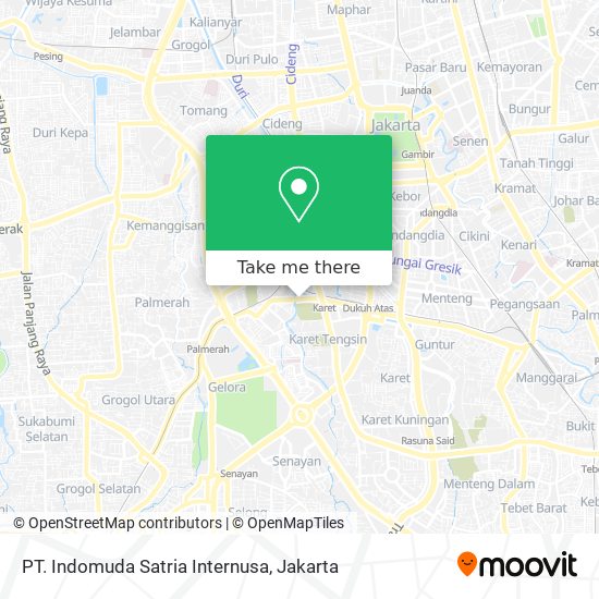 PT. Indomuda Satria Internusa map