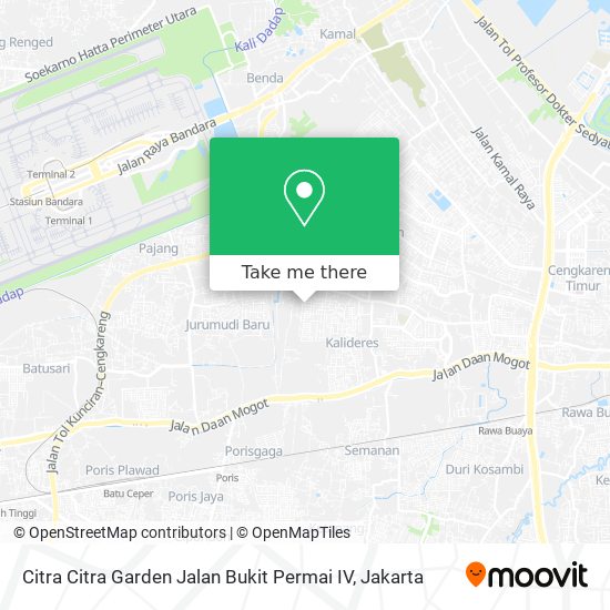 Citra Citra Garden Jalan Bukit Permai IV map