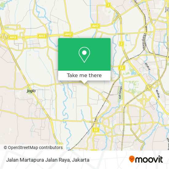 Jalan Martapura Jalan Raya map