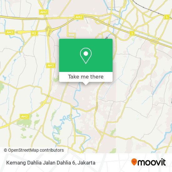 Kemang Dahlia Jalan Dahlia 6 map