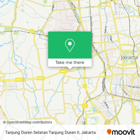 Tanjung Duren Selatan Tanjung Duren II map