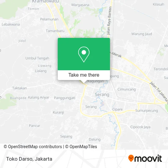 Toko Darso map