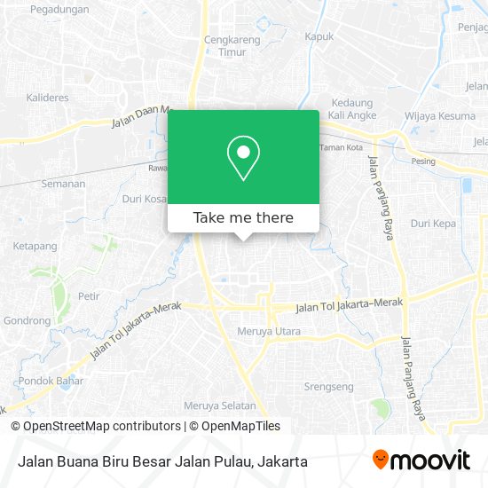 Jalan Buana Biru Besar Jalan Pulau map