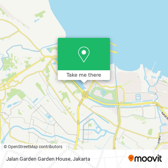 Jalan Garden Garden House map