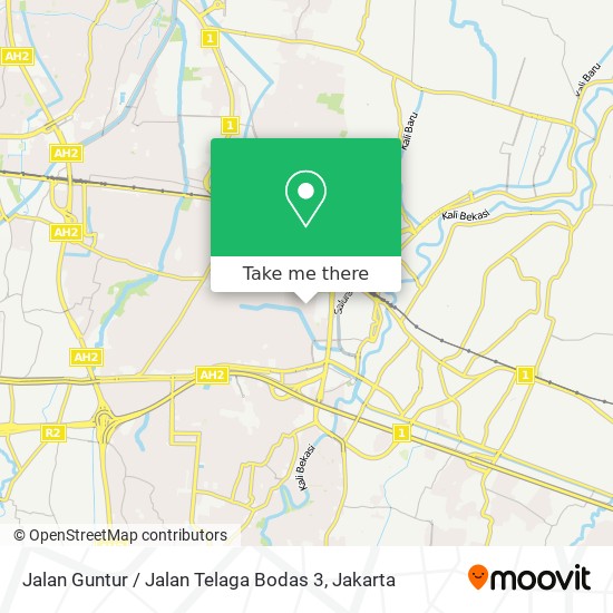 Jalan Guntur / Jalan Telaga Bodas 3 map