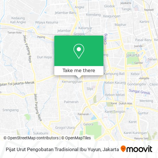 Pijat Urut Pengobatan Tradisional Ibu Yuyun map