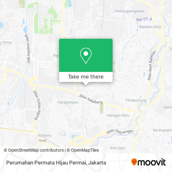 Perumahan Permata Hijau Permai map