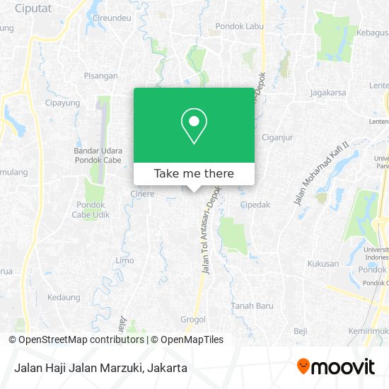 Jalan Haji Jalan Marzuki map