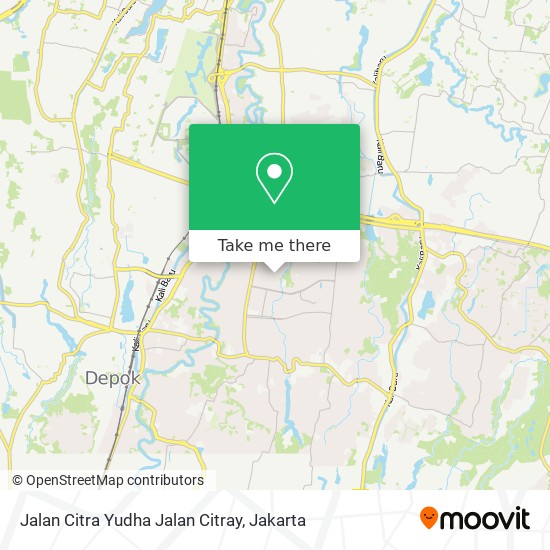 Jalan Citra Yudha Jalan Citray map