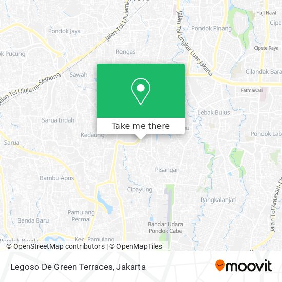 Legoso De Green Terraces map