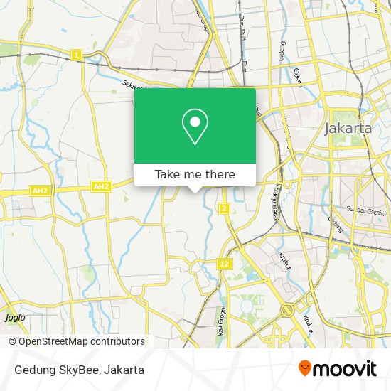Gedung SkyBee map