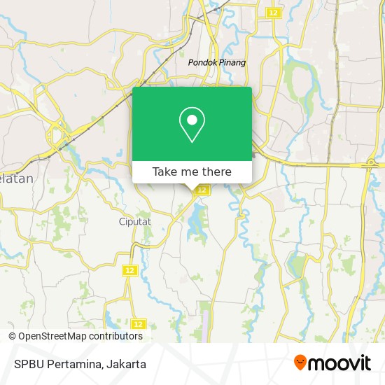 SPBU Pertamina map